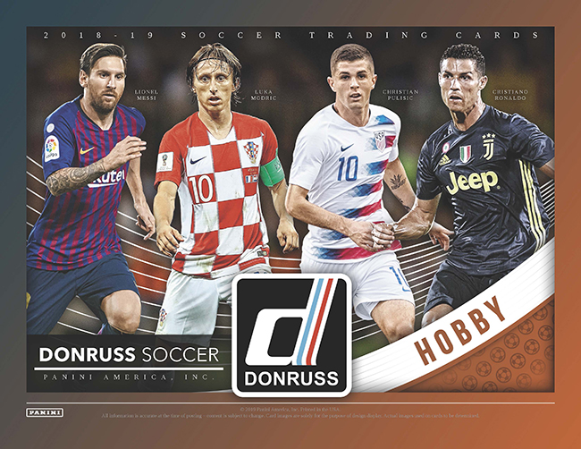 Panini America Provides Detailed First Look at 2018-19 Donruss Soccer  (Preview Gallery) – The Knight's Lance