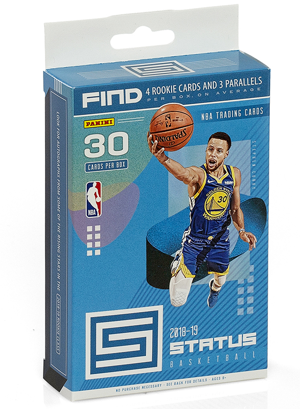 2018/19 Panini Status Basketball EXCLUSIVE Sealed HANGER Box-BLUE PARALLELS 