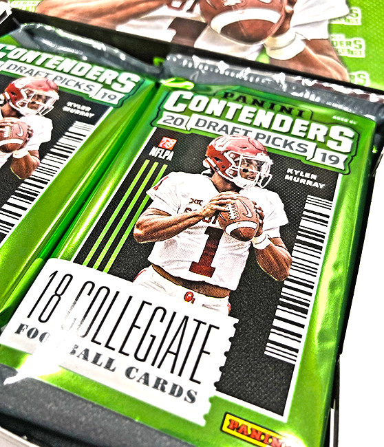 Teaser Gallery: Panini America Cracks Three Early Boxes of 2019 Contenders  Draft Picks Football – The Knight's Lance