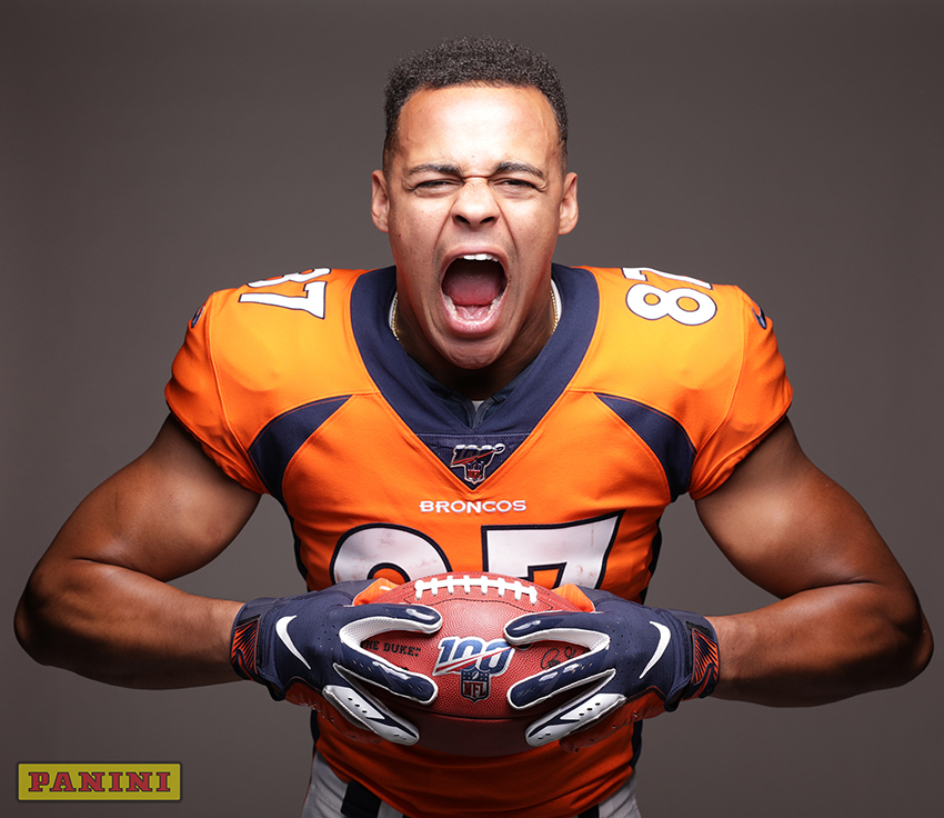 Noah Fant leads 47 players into Broncos rookie minicamp