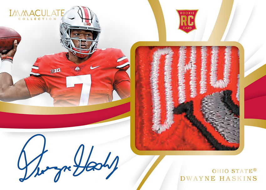 Panini Peek: A Comprehensive First Look at the Upcoming 2021 Immaculate  Collegiate Football – The Knight's Lance