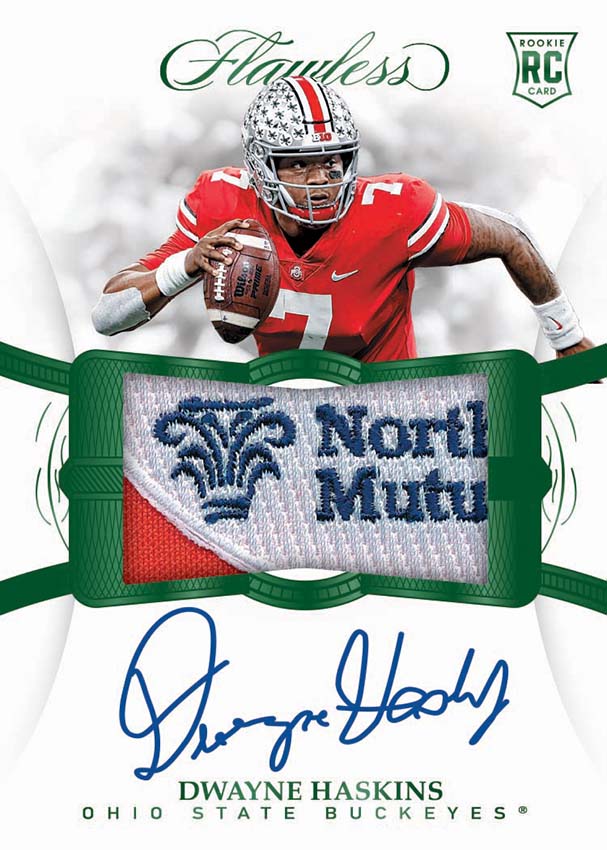 Panini Peek 2019 Flawless Collegiate Football (Preview Gallery) The