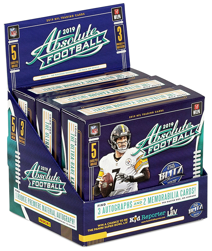 2021 Panini Absolute Football Jumbo Value Fat-Pack Box NFL