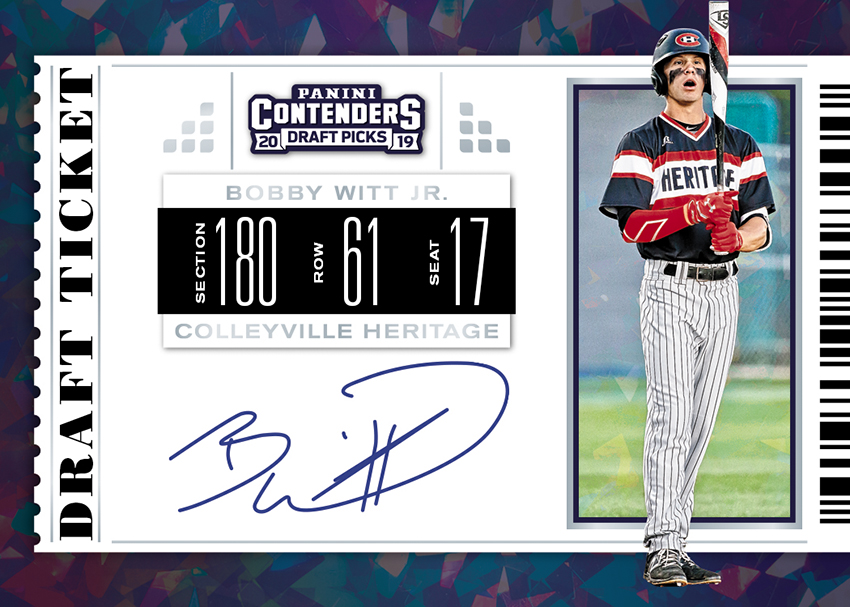 2019 Panini Contenders Draft Picks Baseball Hobby Box