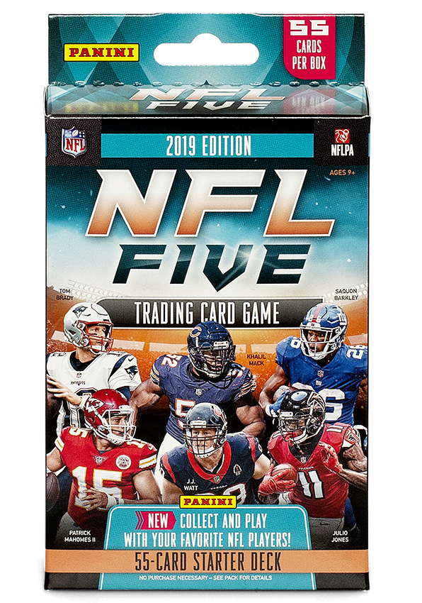 Game On: Panini America Previews New NFL Five Trading Card Game – The  Knight's Lance