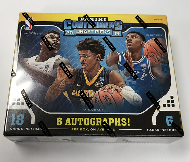 2019-20 Panini Contenders Draft Picks Blaster Box