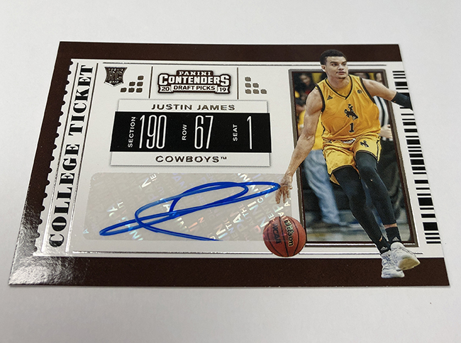 Gallery: Panini America Breaks Boxes of the New — AND SCORCHING — 2019  Contenders Draft Picks Basketball – The Knight's Lance