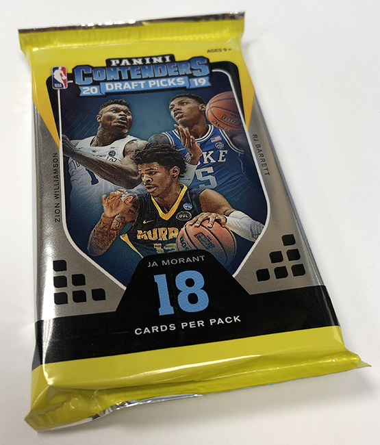 2019/20 Panini Contenders Draft Basketball Blaster Box