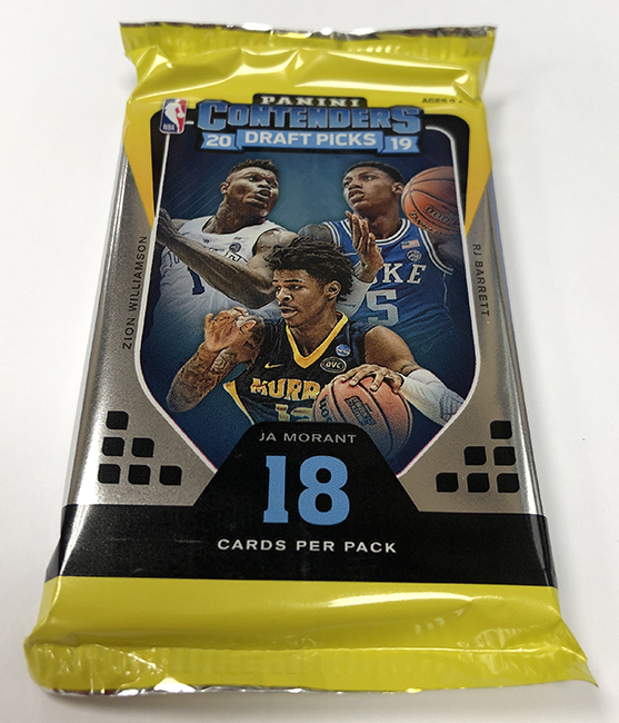 2019 Panini Contenders Draft Picks Football Blaster Pack