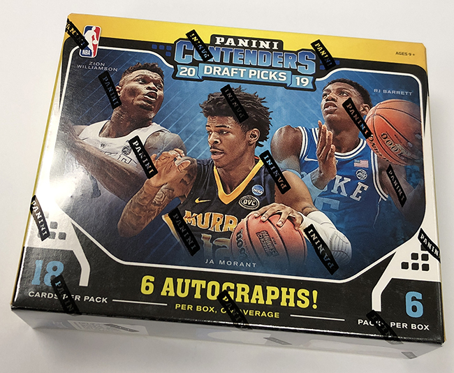 2019-20 Panini NBA Contenders Draft Picks Basketball Blaster Box!