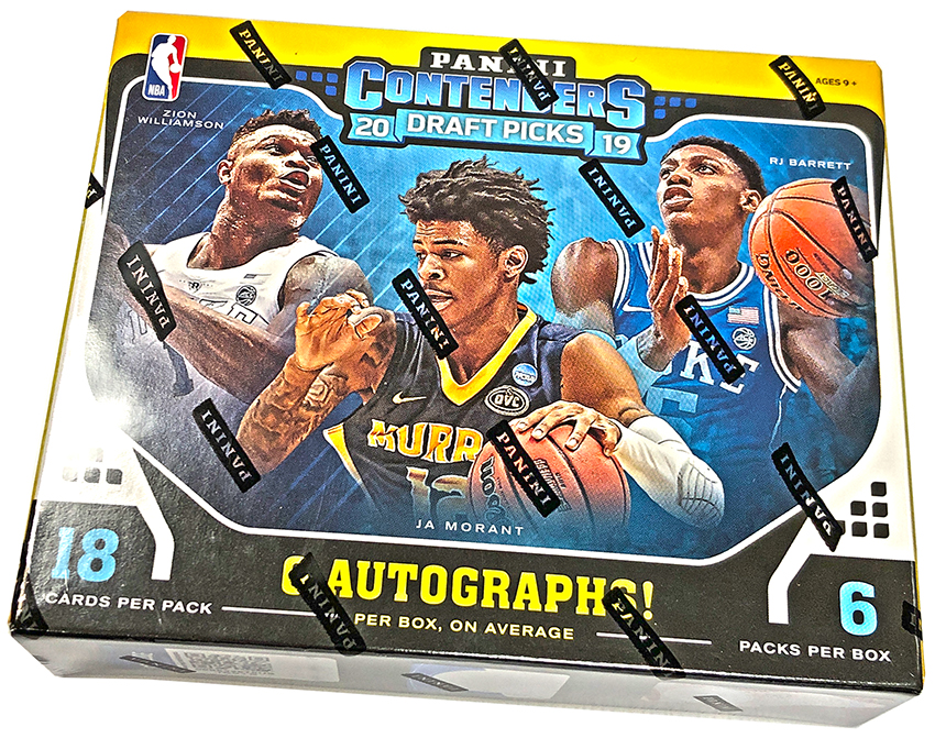 Gallery: Panini America Breaks Boxes of the New — AND SCORCHING — 2019  Contenders Draft Picks Basketball – The Knight's Lance