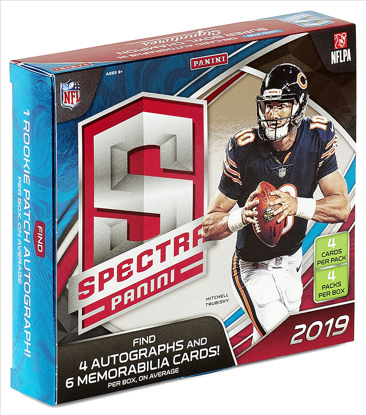 Tom Brady Inscription Autographs in 2019 Panini Spectra Football