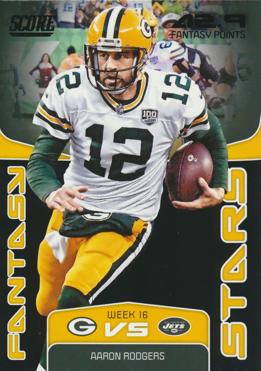 2021 Panini Contenders Draft Picks Aaron Rodgers Playing the Numbers Game  No.32