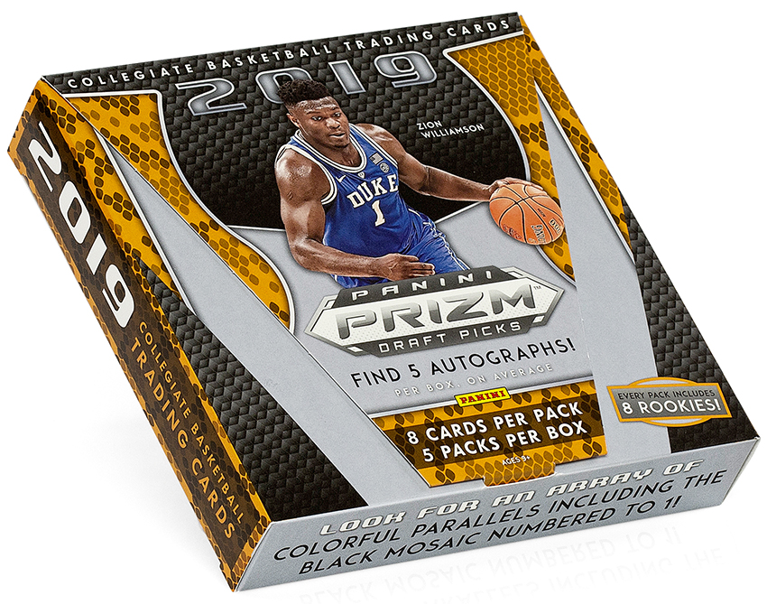 2019-20 Panini Prizm Draft Picks Basketball Checklist, Set Info