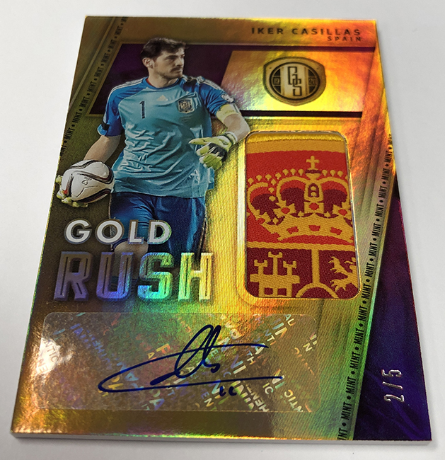 Sold at Auction: (#'d /199) 2019 Panini Gold Standard Gold Rush