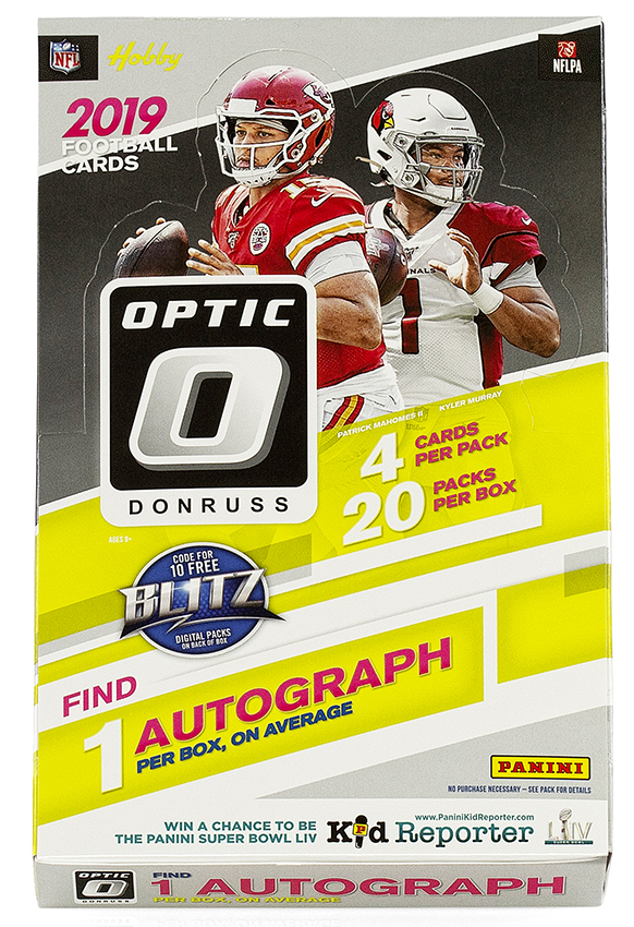 2022 Donruss Optic Football Trading Card Set Checklist