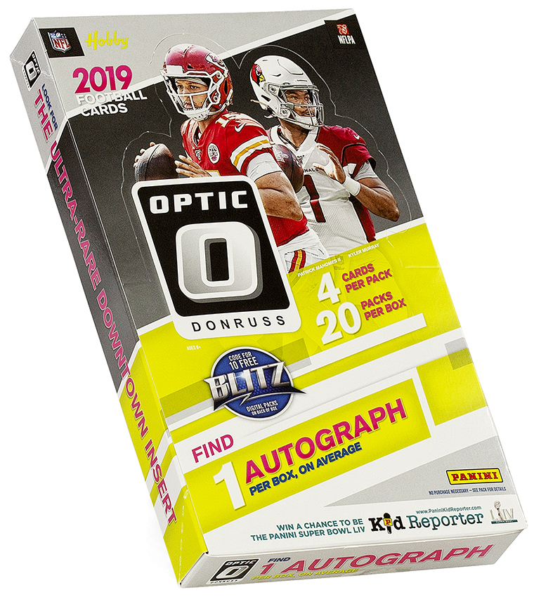 2021 Panini Playoff NFL Football Mega Box - One Autograph (80 Cards Total)