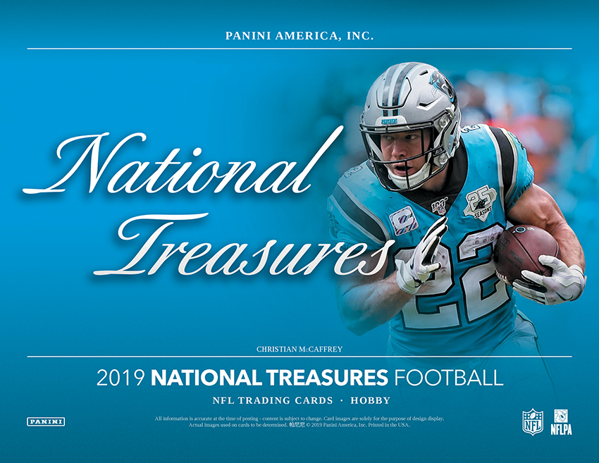 2018 national treasures football case