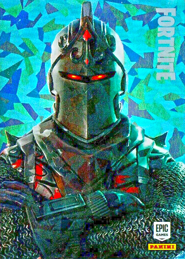 Ice Black Knight Fortnite Not Playing Around Collectors Seeing Serious Returns On Rare Cracked Ice Cards In Panini America S Fortnite Series I The Knight S Lance