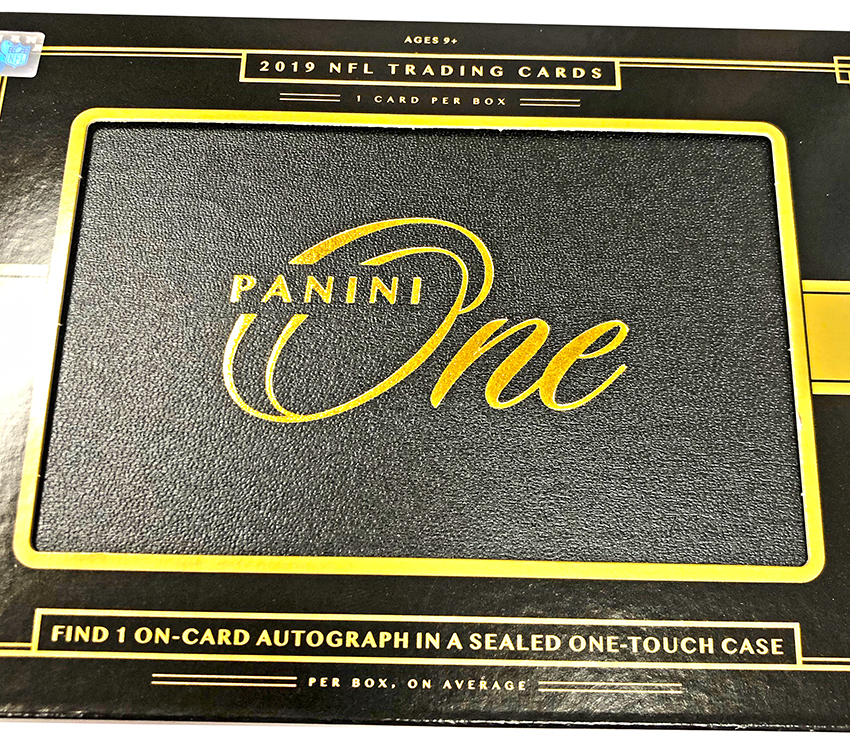 Teaser Gallery: Panini America Rips Five Early Boxes of the Live-Tomorrow  2019 Panini One Football – The Knight's Lance