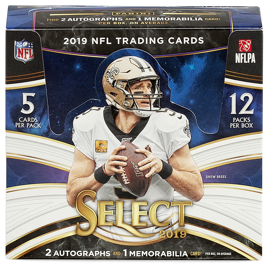 2019 Panini Select Football Hobby Box