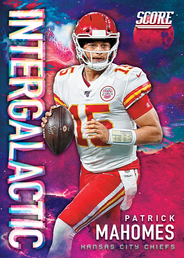 patrick mahomes score jersey card