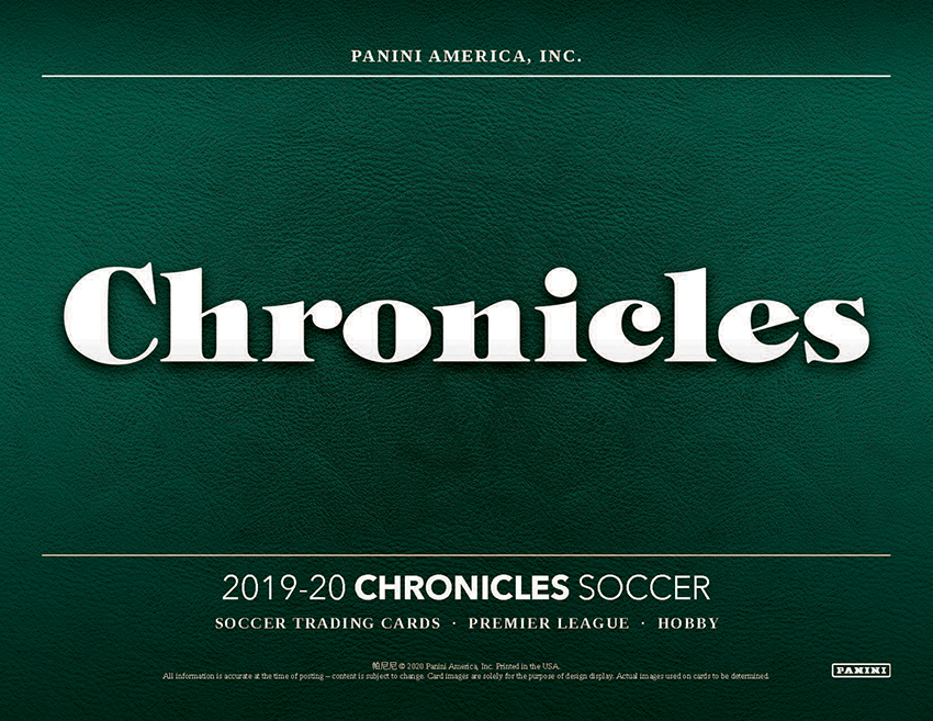 Panini America Provides a Detailed First Look at the Upcoming 2019-20  Chronicles Soccer – The Knight's Lance
