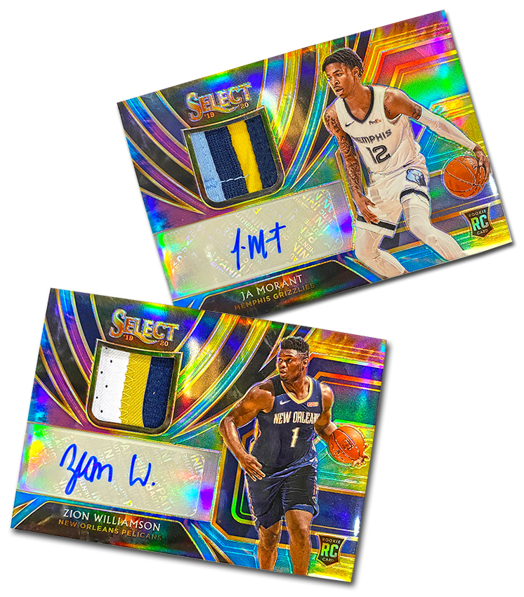 割30%Ja Morant 2019-20 Panini Select Concourse Rookie RC Purple/Green/White Wave Prizm ルーキーパラレル #72 その他