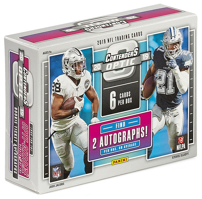 2019 Panini Contenders Optic Football Hobby Box