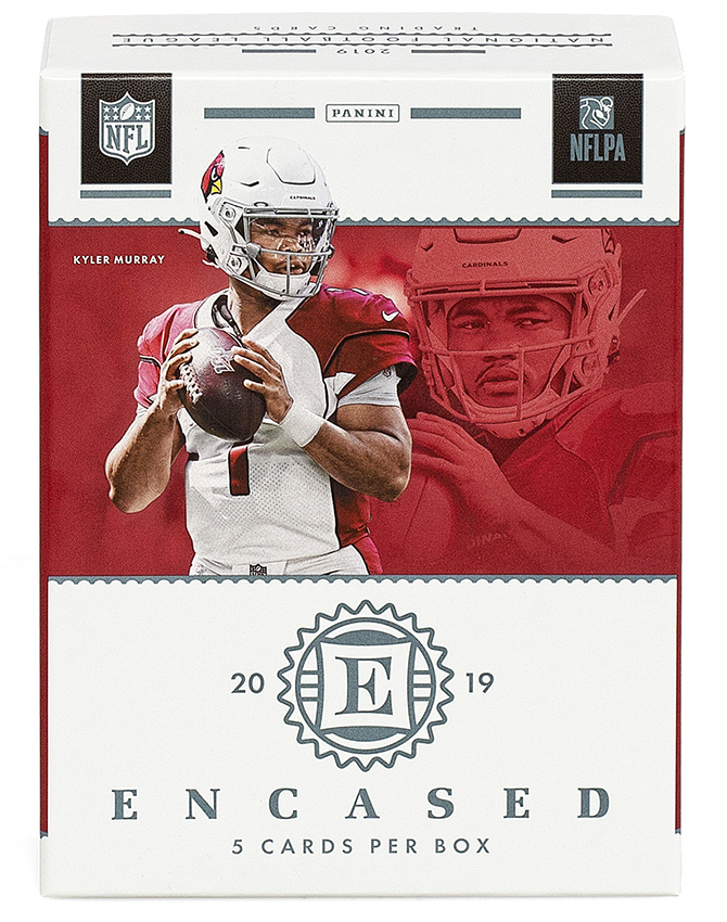 2021 Panini Encased Football Hobby 8-Box Case