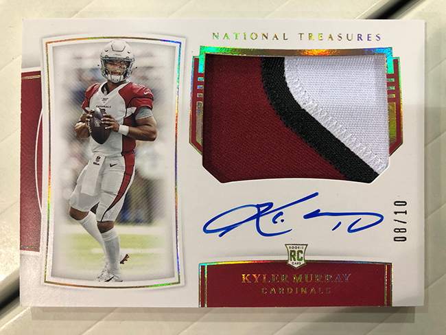 Tristar Productions - Available Now: TRISTAR Hidden Treasures Game Day  Greats Autographed Football Jerseys 2019 Edition! Look for Kyler Murray,  Patrick Mahomes, Baker Mayfield, Tom Brady, Saquon Barkley, Hall of Famers &