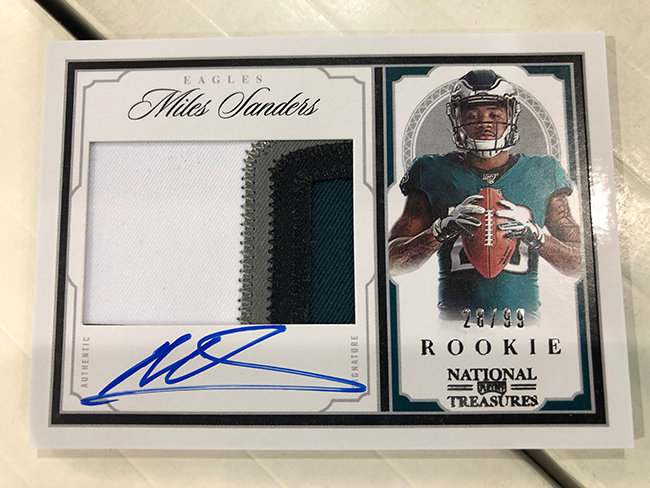 2019 Panini National Treasures Football Tremendous JERSEY #TT-AM Anthony  Miller 71/99 at 's Sports Collectibles Store