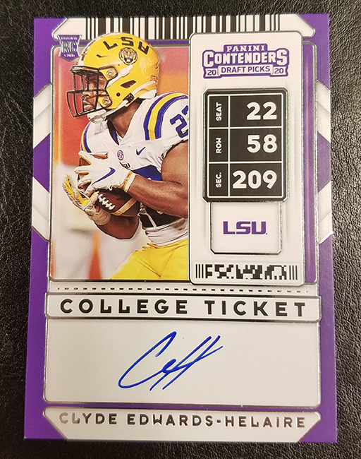 The Panini America Quality Control Gallery: 2020 Contenders Draft