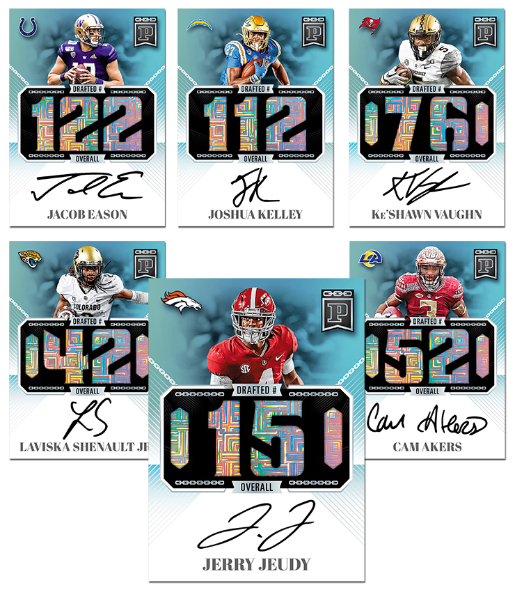 2020 Panini Playbook Signature Routes Jerseys #SR-JJ Jerry Jeudy