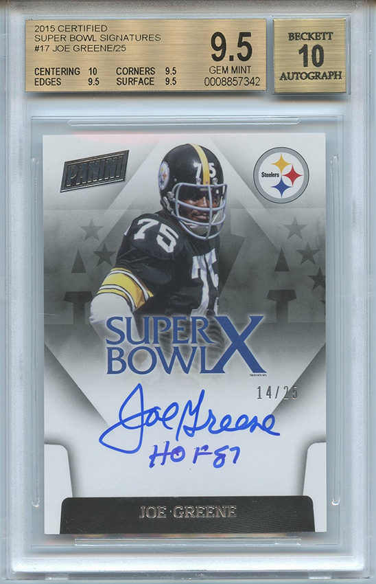 Joe Greene Football Cards - The Best Current   Cards for Sale