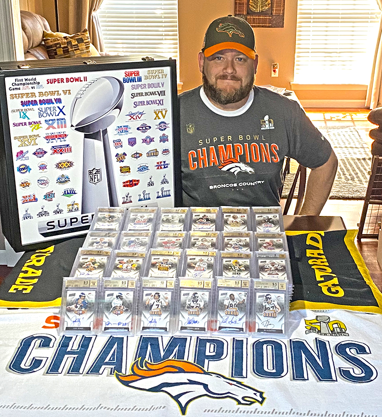 Super Bowl memorabilia scores with collectors