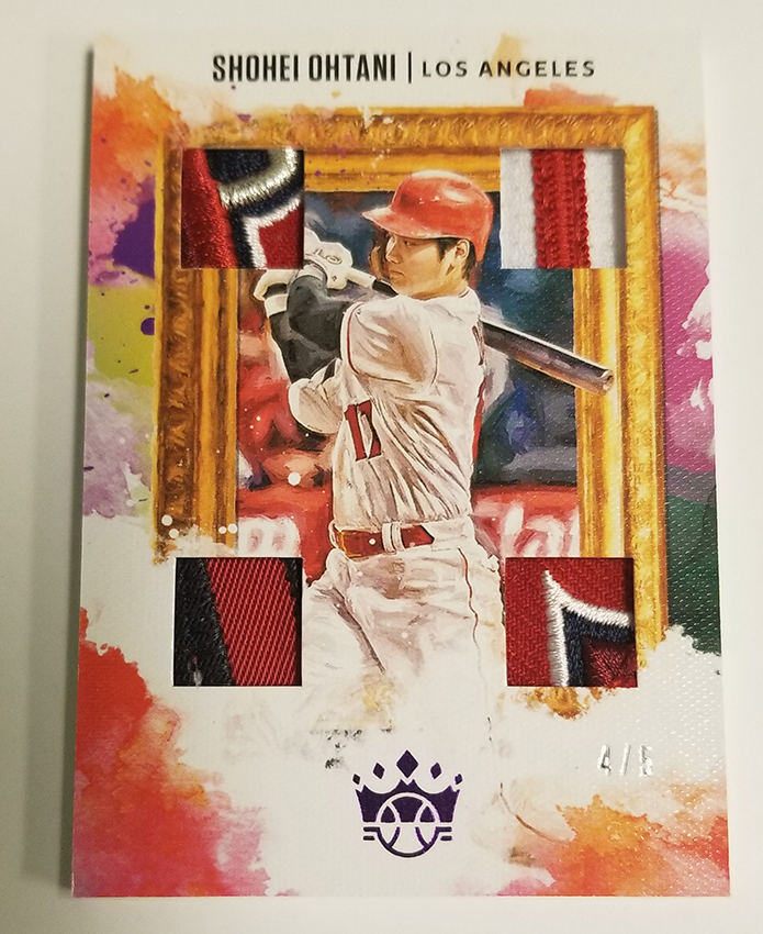 2020 Diamond Kings Baseball DK Quad Materials #DKQ-CK Clayton