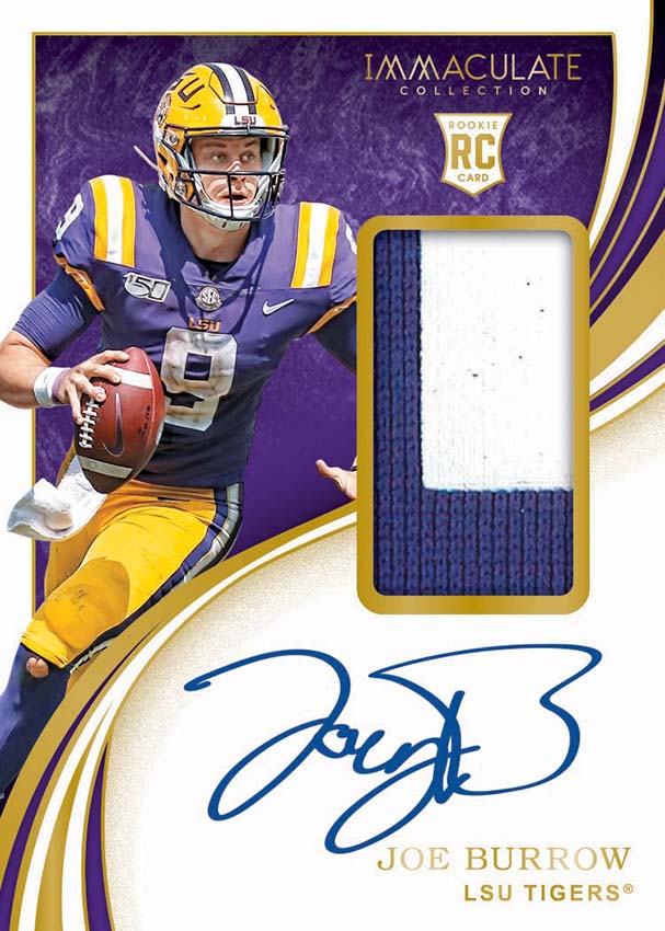 Joe Burrow LSU Tigers Autographed Purple Nike Game Jersey