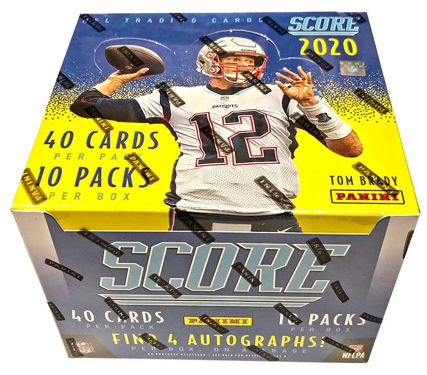 NFL Score Football Hanger Pack Trading Cards