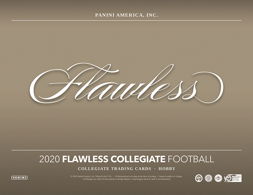 2022 Panini Flawless Collegiate Football Hobby Box - The Baseball Card  King, Inc.