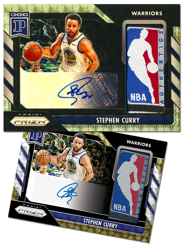 Stephen Curry Autograph Signed 2017 Panini Card 55 Warriors 