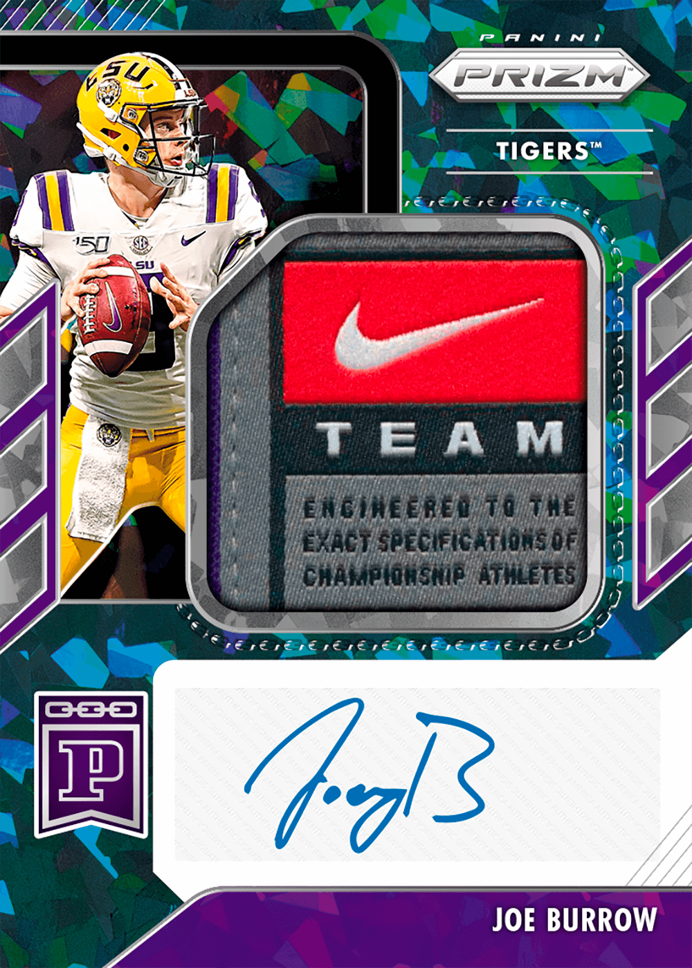 A Tom Brady Cracked Ice Game-Worn Jersey Autograph 1/1 Headlines 2020 Prizm  Blockchain Week 16 Lineup – The Knight's Lance