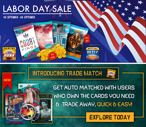 Panini America Brings Big Labor Day Savings to NFL Blitz and NBA Dunk  Digital Trading Card Apps – The Knight's Lance