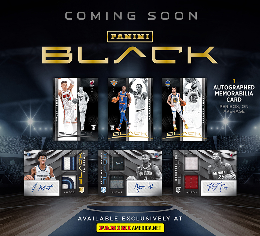 Panini America Unveils Checklists for 2019 Black Friday Promotion