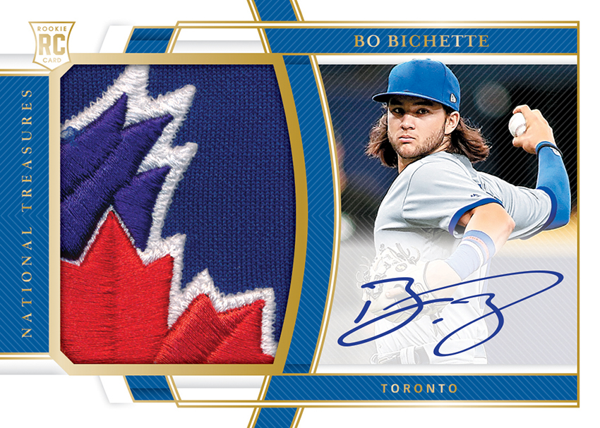 Bo Bichette Toronto Blue Jays 2020 Donruss Optic Blue & White # 3