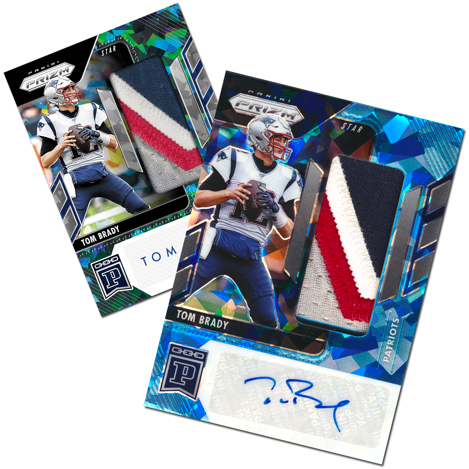 A Tom Brady Cracked Ice Game-Worn Jersey Autograph 1/1 Headlines