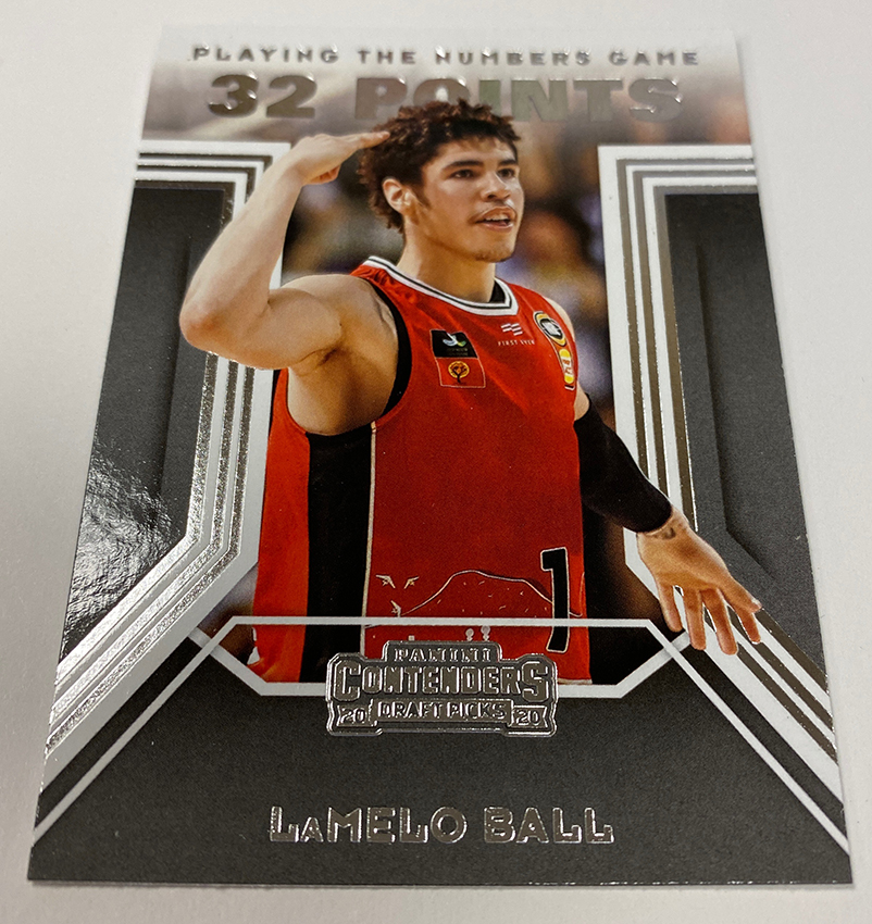 LaMelo Ball Rookie Contenders Draft Picks Card Autograph #/10 Numbered