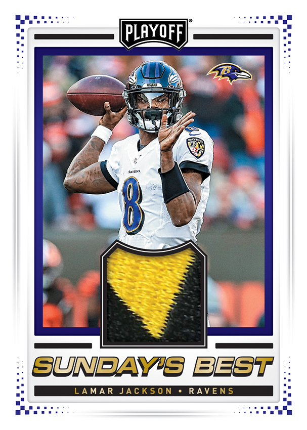 2021 PANINI CHRONICLES STARS & STRIPES LAMAR JACKSON CARD at 's  Sports Collectibles Store