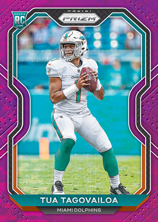 NFL 2021 Panini Prizm Football Single Card Tua Tagovailoa H-3 Hype - ToyWiz