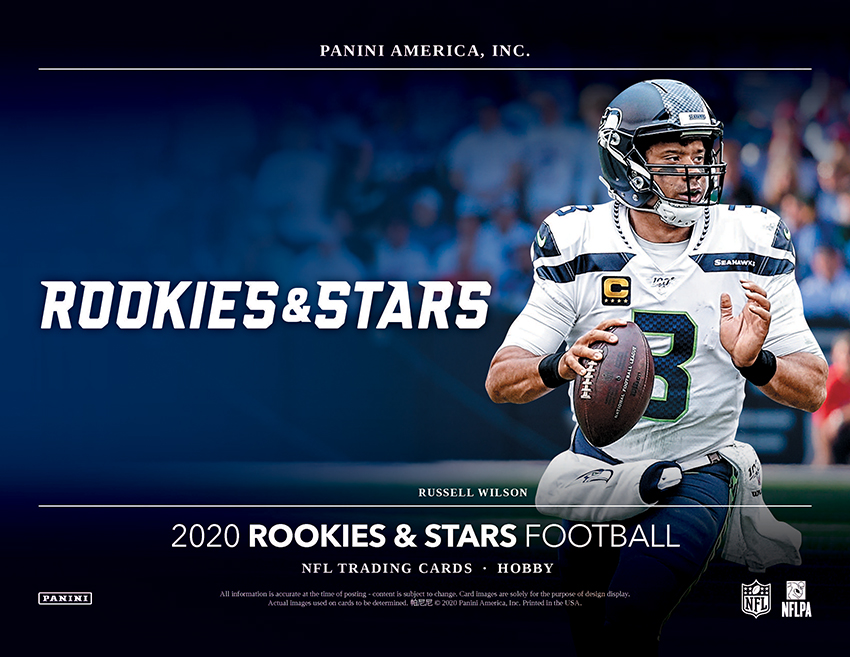 NFL Panini 2018 Rookies & Stars Football Trading Card BLASTER Box